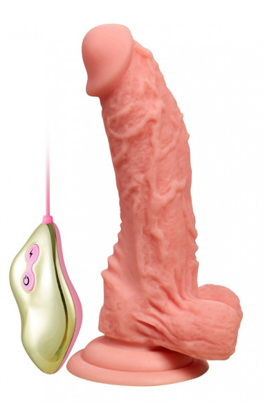 Телесный ротатор-реалистик Turbo Boost Edward - 18,5 см. Телесный ротатор-реалистик Turbo Boost Edward - 18,5 см.