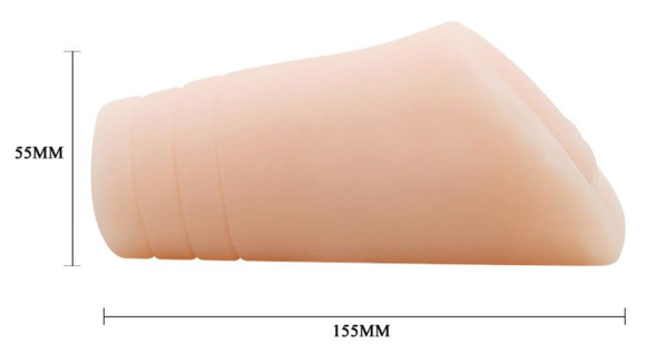 Телесный тугой мастурбатор-вагина Passion Lady