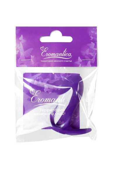 Фиолетовая анальная втулка Magic - 7,2 см. Фиолетовая анальная втулка Magic - 7,2 см.