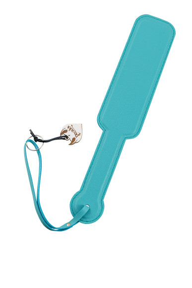 Голубой кожаный пэддл - 37 см. Голубой кожаный пэддл - 37 см.