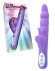 Фиолетовый вибромассажер с клиторальным стимулятором в виде бабочки PLAY CANDI WIGGLE BUTTERFLY - 17 см. Фиолетовый вибромассажер с клиторальным стимулятором в виде бабочки PLAY CANDI WIGGLE BUTTERFLY - 17 см.