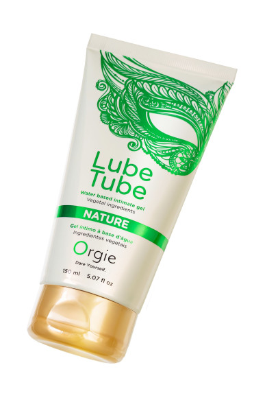 Интимный гель на водной основе Lube Tube Nature - 150 мл. Интимный гель на водной основе Lube Tube Nature - 150 мл.
