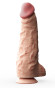 Телесный гигантский фаллоимитатор с присоской - 42 см. Телесный гигантский фаллоимитатор с присоской - 42 см.