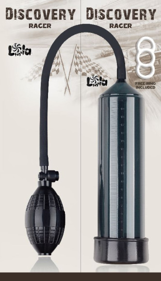 Черная вакуумная помпа Discovery Racer Сharcoal Черная вакуумная помпа Discovery Racer Сharcoal