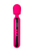 Ярко-розовый wand-вибратор Mashr - 23,5 см.