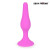 Ярко-розовая анальная втулка - 10 см.