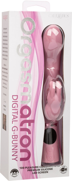 Розовый вибратор-кролик Orgasmatron Digital G-Bunny - 22,2 см. Розовый вибратор-кролик Orgasmatron Digital G-Bunny - 22,2 см.