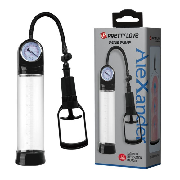 Вакуумная помпа с манометром Penis Pump Вакуумная помпа с манометром Penis Pump
