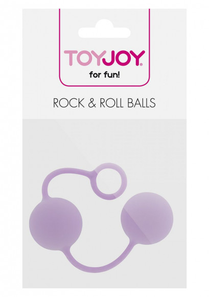 Фиолетовые вагинальные шарики ROCK & ROLL BALLS Фиолетовые вагинальные шарики ROCK & ROLL BALLS