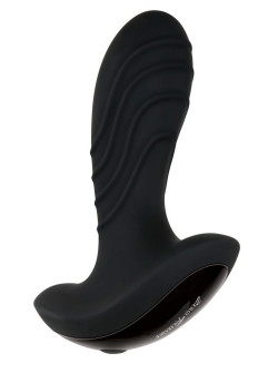 Черный вибростимулятор простаты The Gentleman - 12 см. Черный вибростимулятор простаты The Gentleman - 12 см.