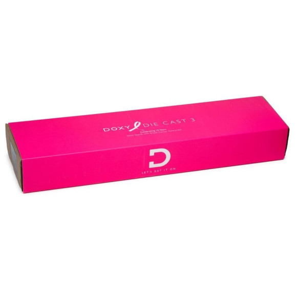 Розовый проводной wand-вибратор Doxy Die Cast 3 Розовый проводной wand-вибратор Doxy Die Cast 3
