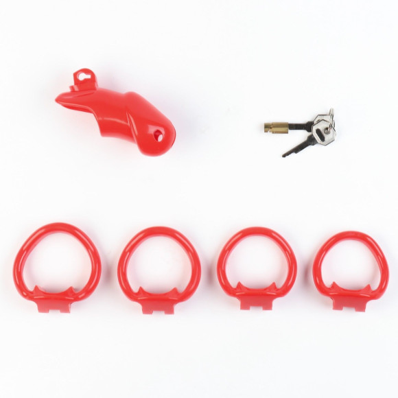 Красный мужской пояс верности «Оки-Чпоки» Красный мужской пояс верности «Оки-Чпоки»