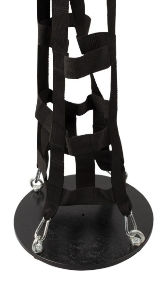 Подвесная клетка из ремешков Hanging strap cage Подвесная клетка из ремешков Hanging strap cage