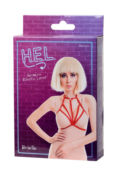 Красная портупея H.E.L. Brielle Красная портупея H.E.L. Brielle