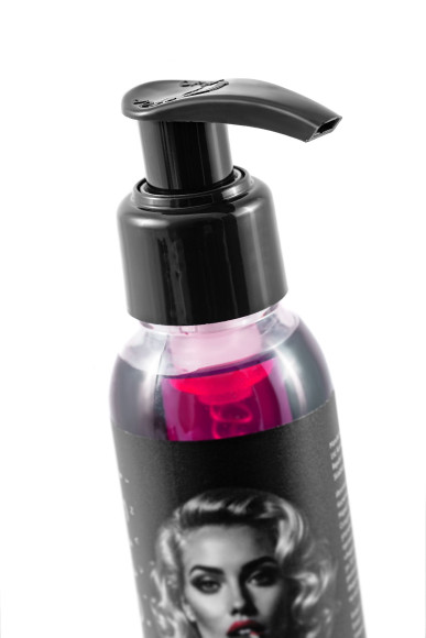 Разогревающее массажное масло Erotist Caramel Club с ароматом барбариса - 100 мл.