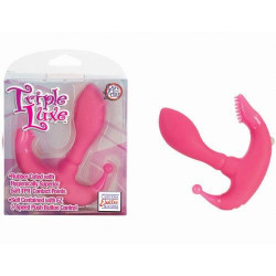 Розовый массажер Triple Luxe Розовый массажер Triple Luxe