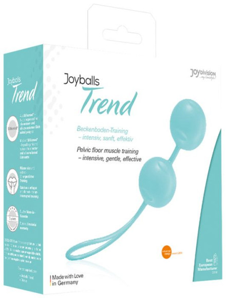 Вагинальные шарики цвета мяты Joyballs Trend Вагинальные шарики цвета мяты Joyballs Trend