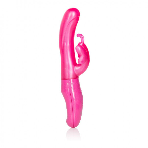 Розовый вибромассажер Fluttering Butterfly Vibes - 22 см. Розовый вибромассажер Fluttering Butterfly Vibes - 22 см.