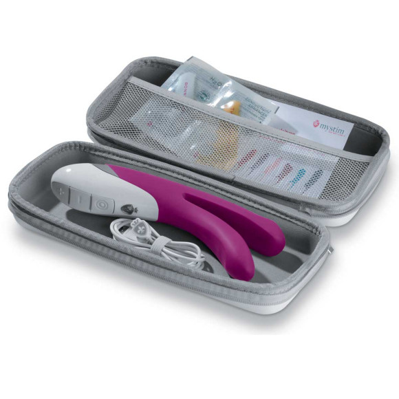 Ярко-розовый вибратор Mystim Bon Aparte - 25 см. Ярко-розовый вибратор Mystim Bon Aparte - 25 см.