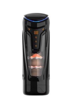 Инновационный вибромастурбатор Warrior с пенетрацией и массажем бусинами Инновационный вибромастурбатор Warrior с пенетрацией и массажем бусинами