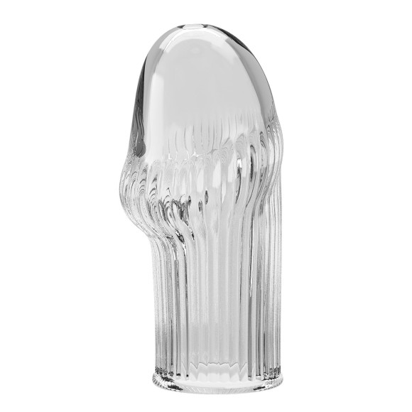 Прозрачная насадка на пенис Huel - 9 см. Прозрачная насадка на пенис Huel - 9 см.