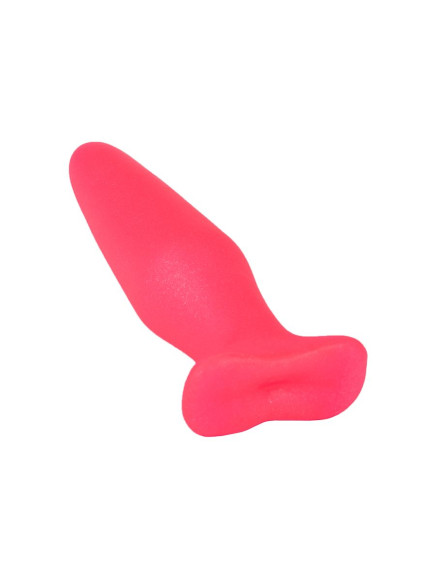 Розовая анальная пробка - 14 см. Розовая анальная пробка - 14 см.