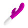 Лиловый вибромассажёр-кролик Cerberus - 21 см. Лиловый вибромассажёр-кролик Cerberus - 21 см.