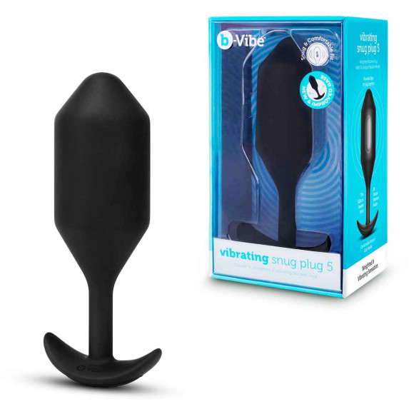 Черная вибропробка для ношения Vibrating Snug Plug 5 - 16,5 см. Черная вибропробка для ношения Vibrating Snug Plug 5 - 16,5 см.