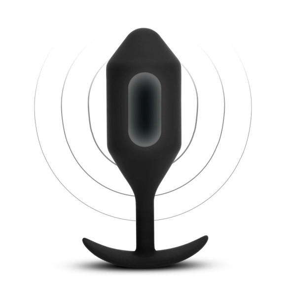 Черная вибропробка для ношения Vibrating Snug Plug 5 - 16,5 см. Черная вибропробка для ношения Vibrating Snug Plug 5 - 16,5 см.