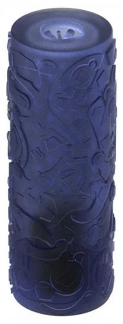 Синий мастурбатор с вибрацией Vertical Attack Синий мастурбатор с вибрацией Vertical Attack