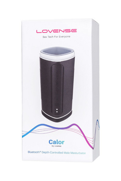 Черный перезаряжаемый мастурбатор Calor Черный перезаряжаемый мастурбатор Calor