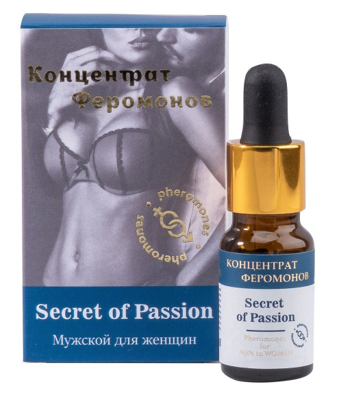 Мужской концентрат феромонов Secret of Passion - 9 мл. Мужской концентрат феромонов Secret of Passion - 9 мл.