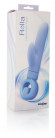 Голубой вибратор с клиторальным стимулятором - 23 см. Голубой вибратор с клиторальным стимулятором - 23 см.