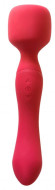 Красный двусторонний вибромассажер Heating Wand с нагревом - 22 см. Красный двусторонний вибромассажер Heating Wand с нагревом - 22 см.