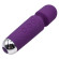 Фиолетовый перезаряжаемый мини-wand вибратор - 16 см. Фиолетовый перезаряжаемый мини-wand вибратор - 16 см.