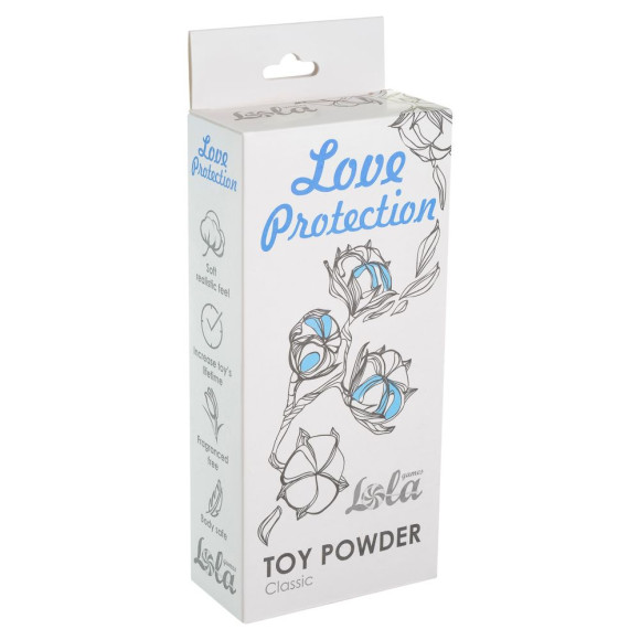 Пудра для игрушек Love Protection Classic - 30 гр. Пудра для игрушек Love Protection Classic - 30 гр.