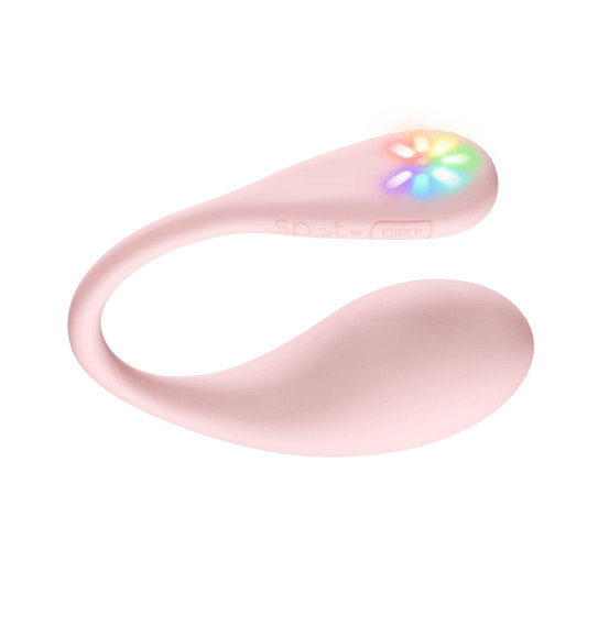 Розовое интерактивное виброяйцо Spot Розовое интерактивное виброяйцо Spot