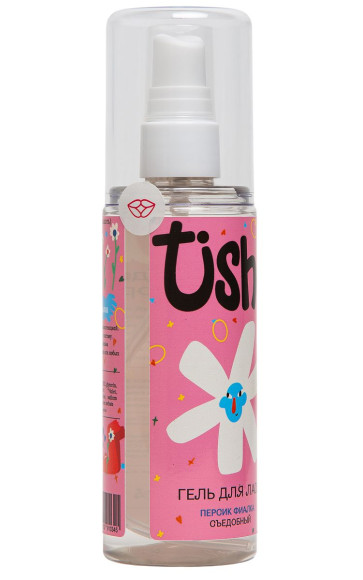 Съедобный лубрикант на водной основе Tishe с ароматом персика и фиалки - 125 мл. Съедобный лубрикант на водной основе Tishe с ароматом персика и фиалки - 125 мл.