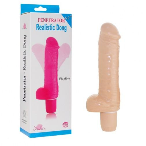 Телесный вибратор-реалистик Penetrator Realistic Dong 6.5 - 21 см. Телесный вибратор-реалистик Penetrator Realistic Dong 6.5 - 21 см.