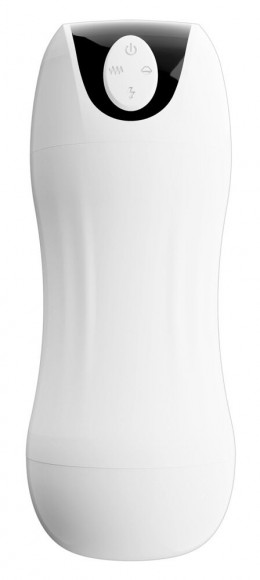 Белый мастурбатор Masturbator with 2 functions Белый мастурбатор Masturbator with 2 functions