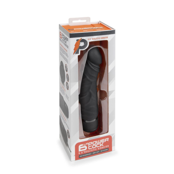 Черный вибратор-реалистик 6.5 Girthy Realistic Vibrator - 19 см. Черный вибратор-реалистик 6.5 Girthy Realistic Vibrator - 19 см.