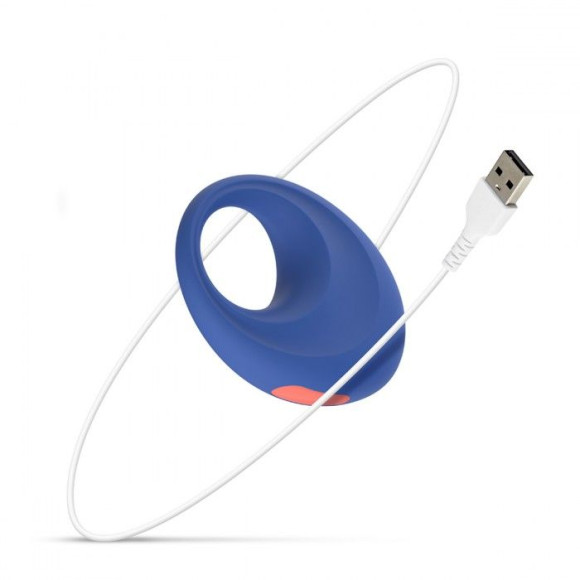 Синее эрекционное кольцо RRRING Casual Date Cock Ring