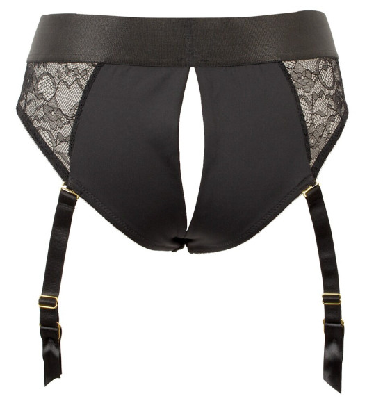 Черный женский страпон Strap-on Set: трусики и насадка Черный женский страпон Strap-on Set: трусики и насадка
