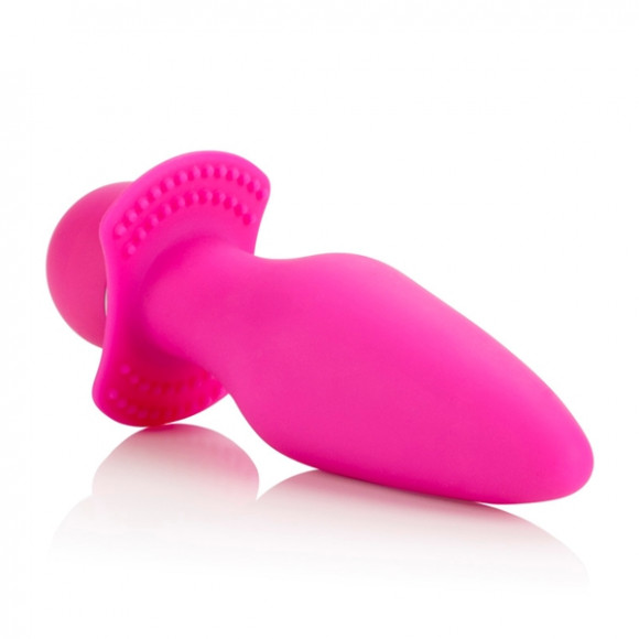 Розовая анальная пробка Booty Call с вибрацией Розовая анальная пробка Booty Call с вибрацией