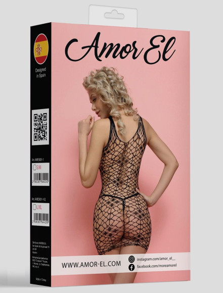 Эротическое мини-платье на бретелях Эротическое мини-платье на бретелях