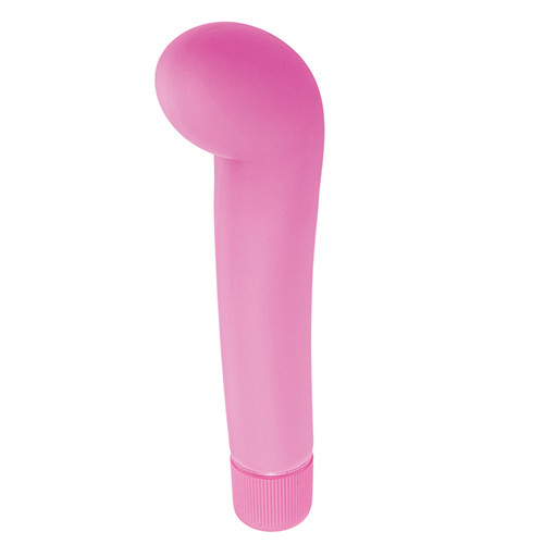 Розовый вибростимулятор для G-точки G-PLEASURE STYM SILICONE - 12,5 см. Розовый вибростимулятор для G-точки G-PLEASURE STYM SILICONE - 12,5 см.