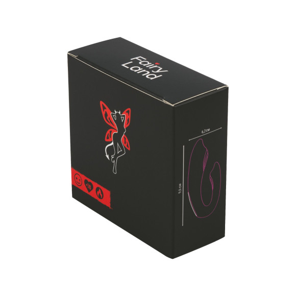 Розовый U-образный вибратор с пультом ДУ Розовый U-образный вибратор с пультом ДУ