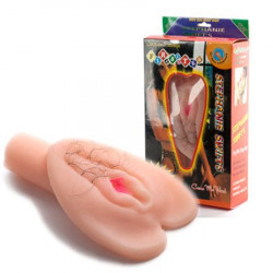 Мастурбатор-вагина с вибрацией Fire Sister Мастурбатор-вагина с вибрацией Fire Sister