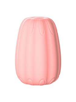 Розовый мастурбатор-яйцо Bisedze