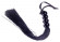Черная силиконовая плеть - 37 см. Черная силиконовая плеть - 37 см.